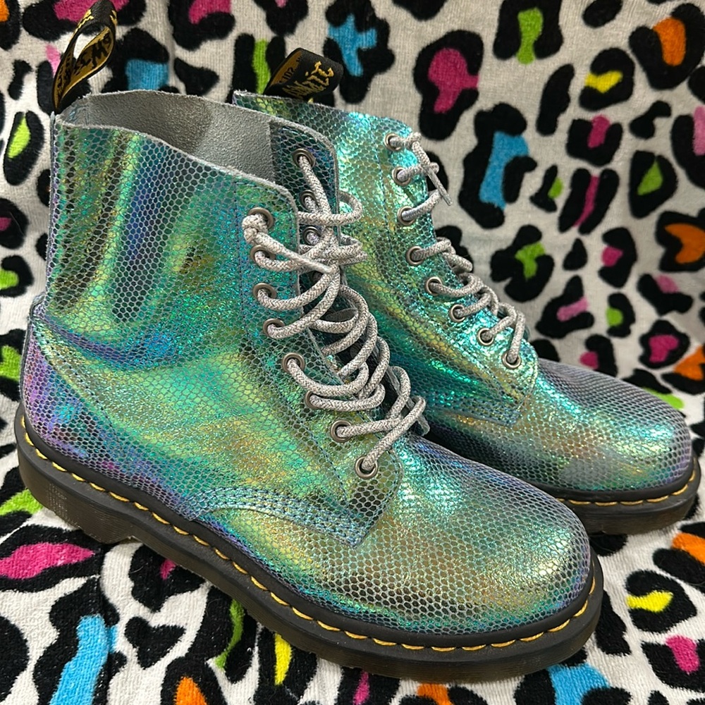 Iridescent Dr. Martens